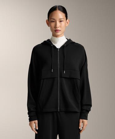 Zara Толстовка с молнией из мягкого модала