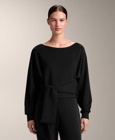 Zara Толстовка с завязками из мягкого модала