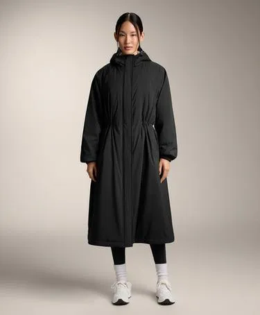 Длинный утепленный пуховик OYSHO из 10K THINDOWN® водонепроницаемый и легкий- Заказать в России