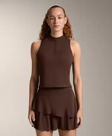 Майка без рукавов с полу-молнией- Заказать в России