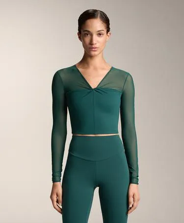 TANK TOP COMFORTLUX с длинным рукавом из сетки