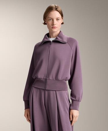 Zara Куртка с высоким воротником, зауженная к талии, из мягкого модала