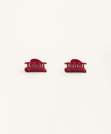 Zara 2 заколки для волос в форме сердца