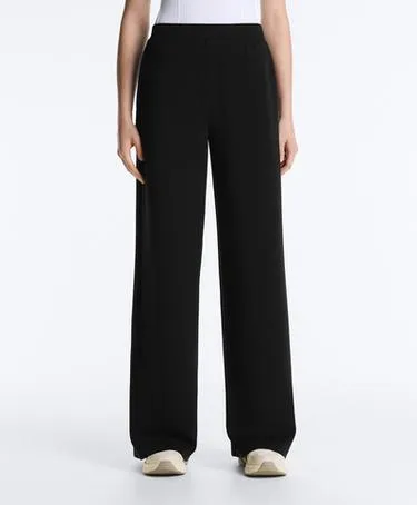 Прямые полосатые брюки из мягкого модала- Заказать в России