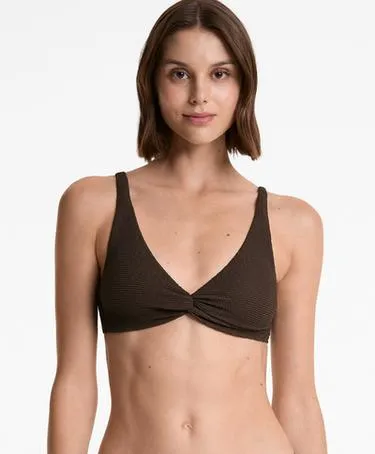 Топ бикини с завязками вокруг шеи