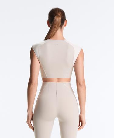 Zara TANK TOP COMPRESSIVE светоотражающий купить с доставкой.