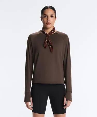 Лонгслив из высокотехнологичной ткани- Заказать в России