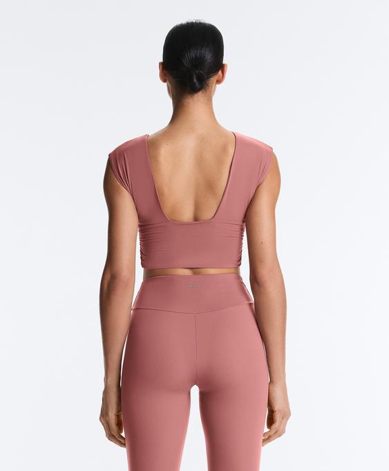 Zara Топ с встроенным бюстгальтером CROSSOVER COMFORTLUX