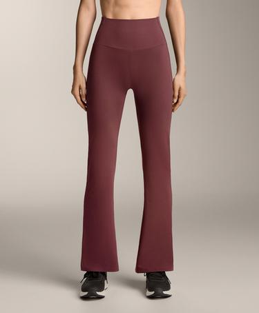 Zara Брюки с высокой посадкой и широкими штанинами из ткани COMFORTLUX