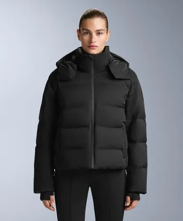 Пуховик minardi piume ski из 80% пера и 20% пуха, водостойкий
