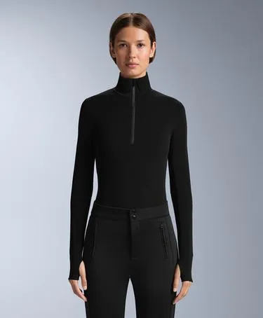 Термофутболка Base Layer с молнией до середины груди- Заказать в России