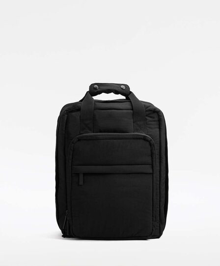 Zara Комбинированный рюкзак из водоотталкивающей ткани