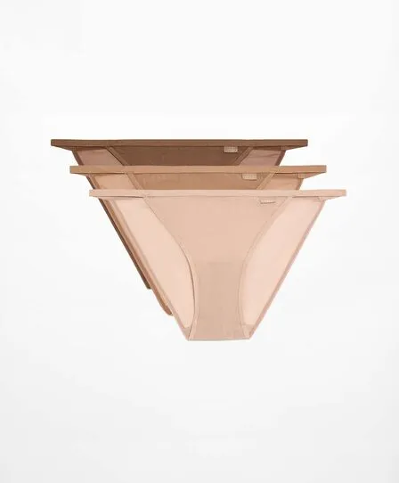 3 PANTONE™ MESH STRAPPY CLASSIC BRIEFS