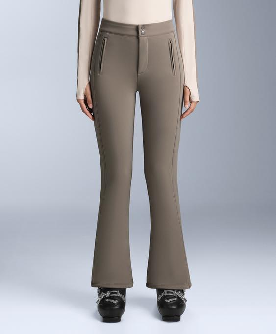 Zara WATER-RESISTANT FLARE STRETCH SKI TROUSERS