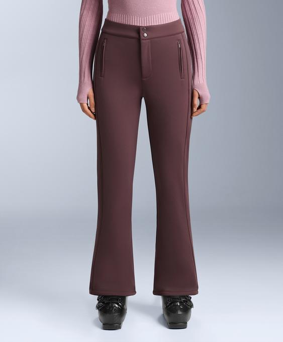Zara WATER-RESISTANT FLARE STRETCH SKI TROUSERS купить с доставкой.