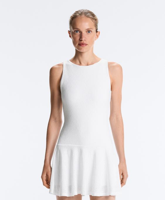 Zara Короткое платье COMFORTLUX с вышивкой купить с доставкой.