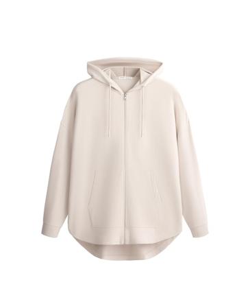 Zara Удлиненная куртка из модала и хлопка купить с доставкой.