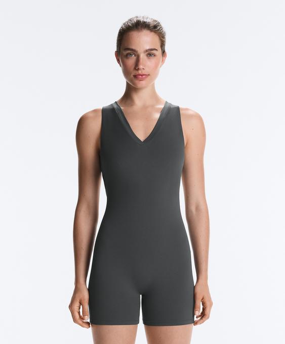 Zara Короткий комбинезон COMFORTLUX с открытой спинкой купить с доставкой.