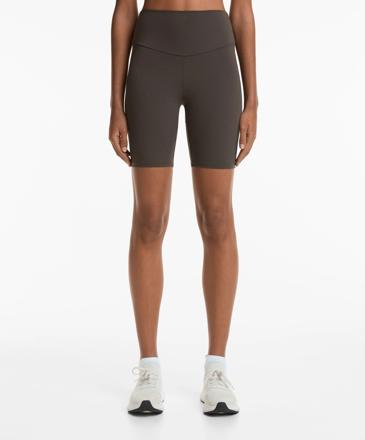 Zara Легинсы-велосипедки COMFORTLUX с высокой посадкой длиной 20 см