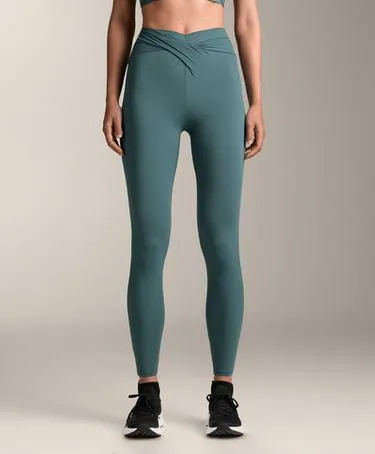 Легинсы LIGHT TOUCH длиной до щиколотки с драпировкой- Заказать в России