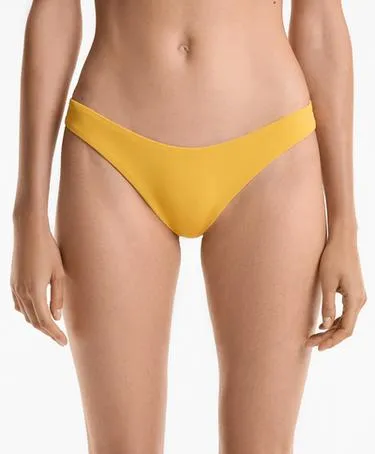 Плавки бикини бразильяно U-образной формы из ткани пике- Заказать в России