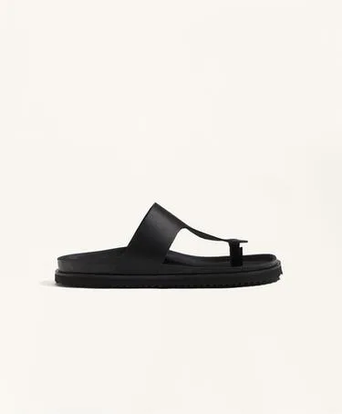 Кожаные сандалии с верхом т-образной формы- Заказать в России