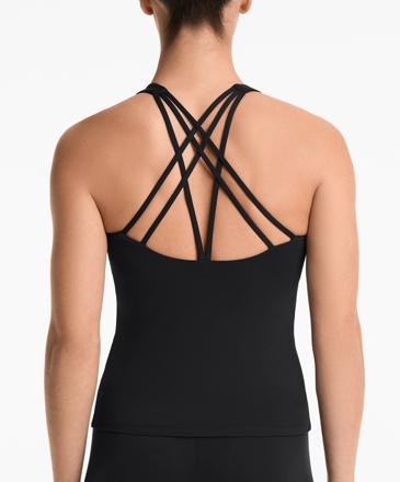 Zara Удлиненный топ-майка COMFORTLUX с бретелями и чашками