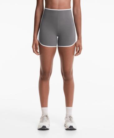 Zara Джемпер-бикини с высокой посадкой, 10 см, стально-серого цвета