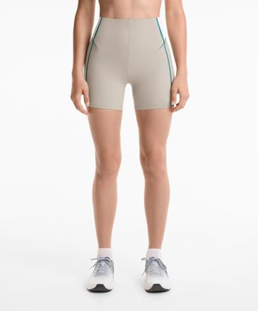 Zara Шорты для интенсивных тренировок с высокой посадкой и контрастными линиями COMPRESSIVE CORE CONTROL