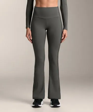 Брюки-клеш с боковым ребром и высокой посадкой COMFORTLUX- Заказать в России