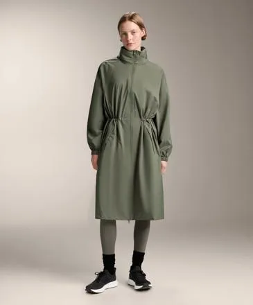 SUPER EXTRA LIGHTWEIGHT 10K WATERPROOF PACKABLE LONG JACKET