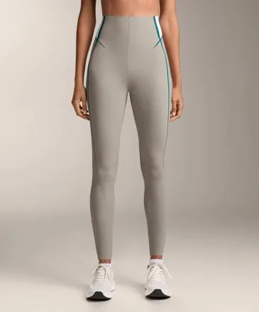 COMPRESSIVE CORE-CONTROL HIGH-RISE ANKLE-LENGTH 65CM LEGGINGS