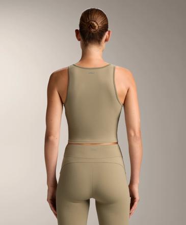 Zara Кофточка без рукавов из вафельного материала