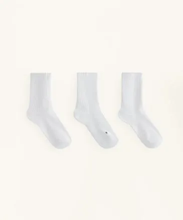 3 PAIRS OF CLASSIC POLYAMIDE BLEND SPORTS SOCKS