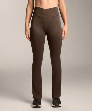 Брюки-клеш с перекрещивающимся поясом PERFECT-ADAPT