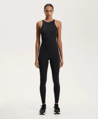 Сжимающий длинный комбинезон с перекрещивающимися бретелями- Заказать в России