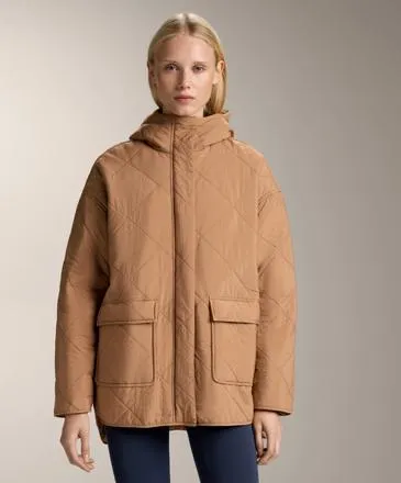 Пуховик FELLEX® с технологией AEROGEL и водоотталкивающей отделкой тоффи- Заказать в России