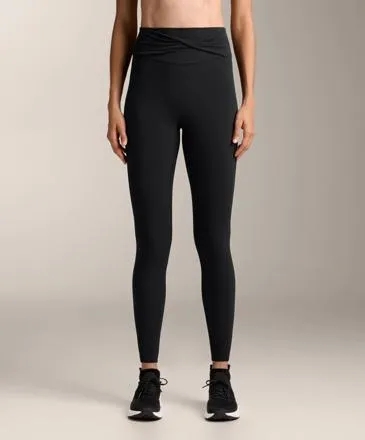 Леггинсы с высокой посадкой на талии и перекрестным поясом на щиколотку COMFORTLUX