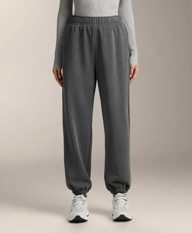 Мягкие джоггеры из меланжевого модала- Заказать в России