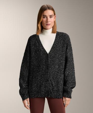 Zara Кардиган с V-образным вырезом и вкраплениями из шерсти 27%