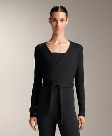 Черный кардиган