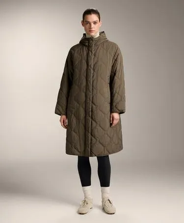 Длинная водоотталкивающая утепленная куртка FELLEX® AEROGEL- Заказать в России