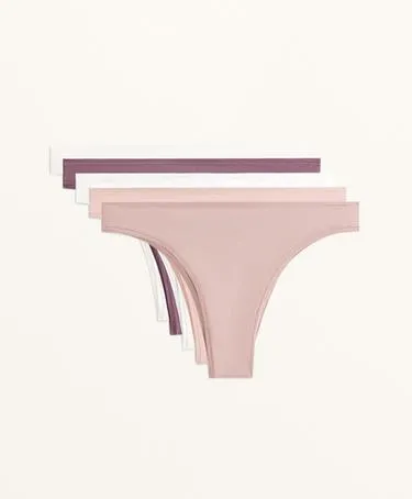 5 хлопковых бразильских трусиков- Заказать в России