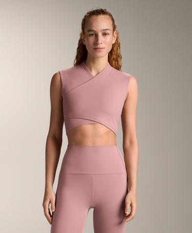 Zara Топ без рукавов COMFORTLUX с перекрестной отделкой