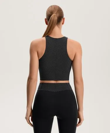 Компрессионный топ в полоску- Заказать в России