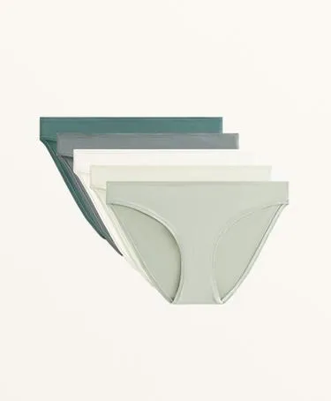 5 трусиков классического кроя из хлопкового смесового материала- Заказать в России