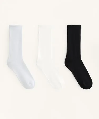 Набор из 3 пар классических носков из полиамидного смесового волокна- Заказать в России
