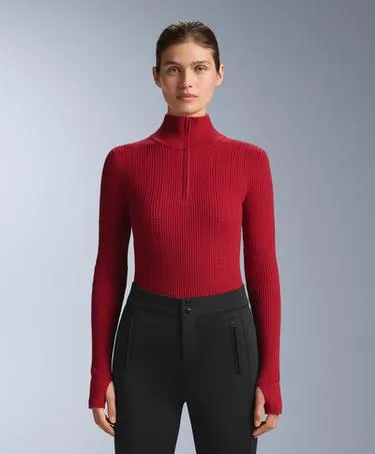 Термобелье с кабельным узором для базового слоя майка