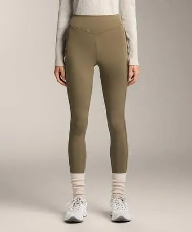 Легинсы длиной до щиколотки WARM с карманами и высокой посадкой, 70 см