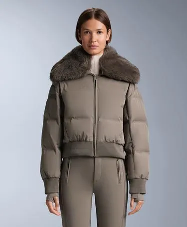 Водостойкая куртка MINARDI PIUME SKI с 80% пуха и 20% пера- Заказать в России